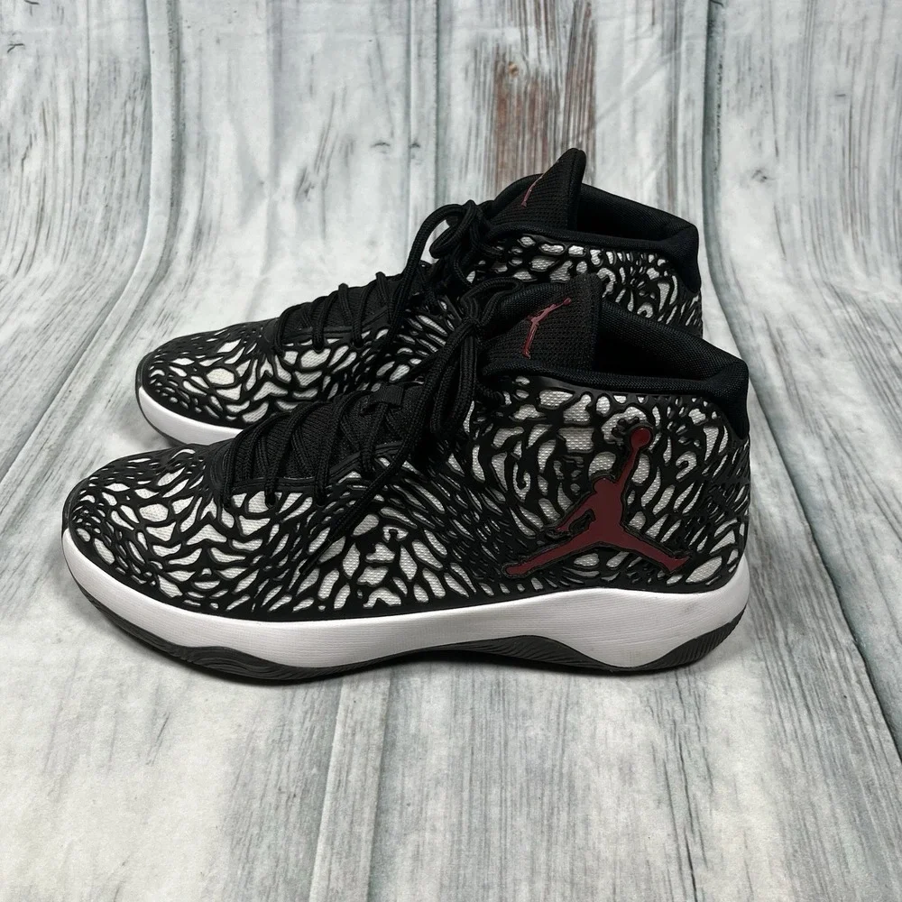 Nike Jordan Ultra Fly White Black Red Gym #834268-101 